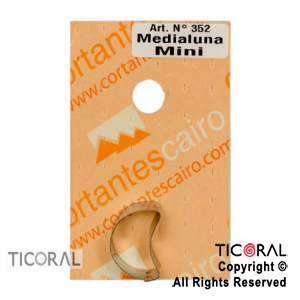 CORTANTE C 352 MEDIALUNA MINI x 1